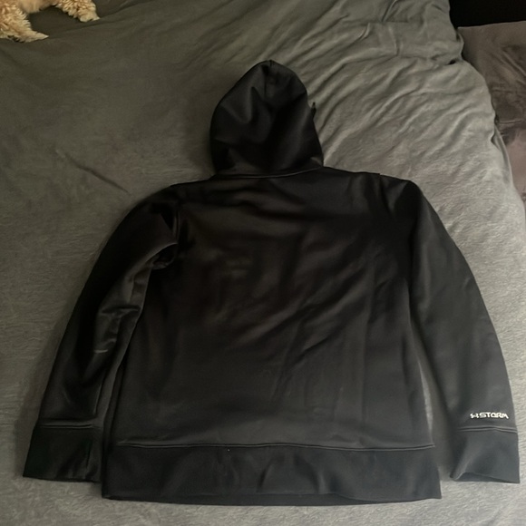 Under Armour women’s sweatshirt hood extra small black sweater hoodie camouflage - Picture 7 of 10